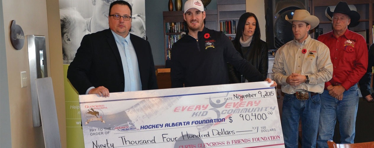 Hockey Alberta Accepting $200,000 Cheque