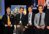 From Left: Ethan Browne, Brayden Tracey, Peyton Krebs, Zach Asthon, Matthew Robertson, and Ethan Kruger. (Photo by LA Media - lamediadesign.photoshelter.com)