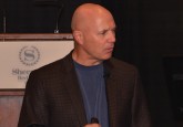 Dr. Stephen Norris, keynote speaker for Hockey Alberta’s Hockey Conference, spoke about growing our game.
