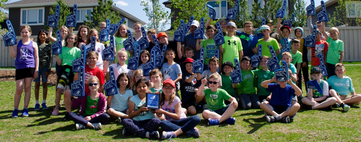 True Spirit of Hockey Day at Lois E. Hole Elementary School