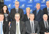 The 2019-20 Hockey Alberta Board of Directors.