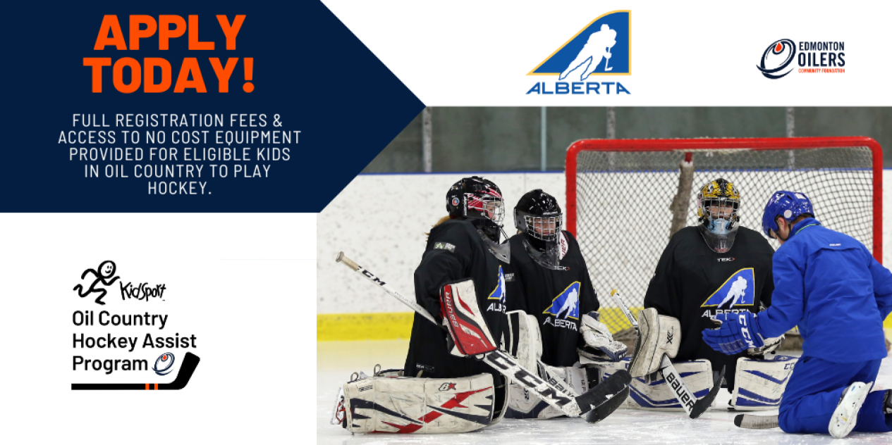 KidSport’s Oil Country Hockey Assist Program launches for second season