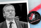 Clouston representing Canada at the 2024 World Junior Hockey Championships