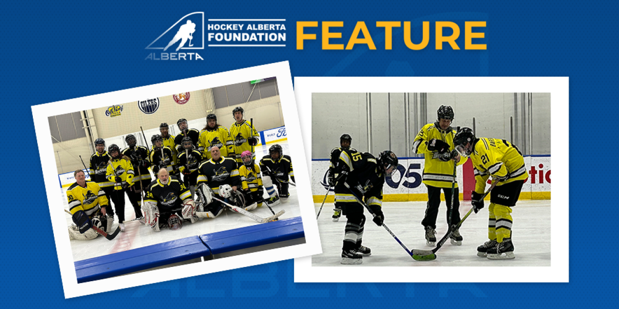 Edmonton Junior SeeHawks blind hockey program instilling confidence and inclusion