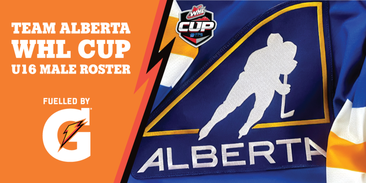 Team Alberta U16 Male Selected for 2024 WHL Cup