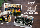Hockey Gives Back: Spreading Holiday Cheer, One Team at a Time!