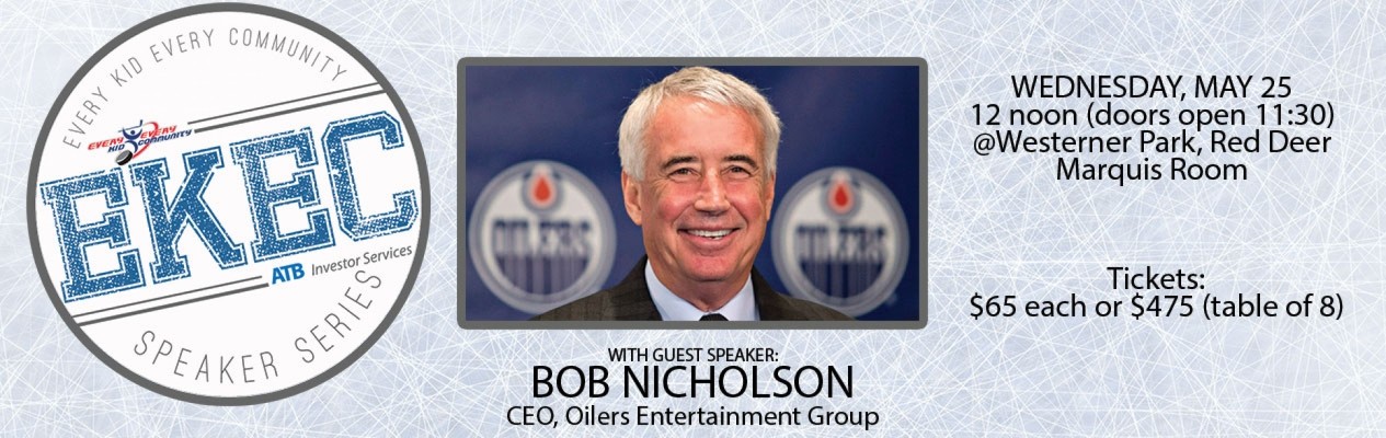 Last chance for tickets - Bob Nicholson in Red Deer!
