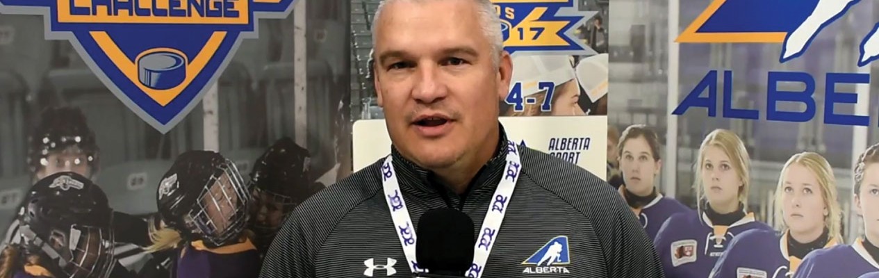 Team Alberta U18 Head Coach Craig Perrett, who is also serving as a Coach Mentor at the 2017 Alberta Challenge, will be just the third coach to serve on both the male and female sides of the Team Alberta program.
