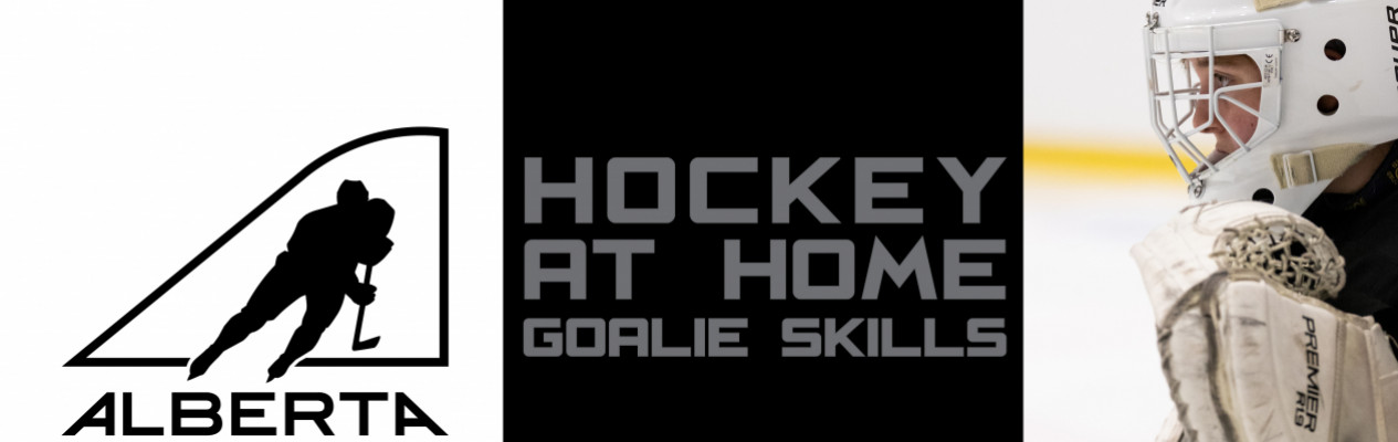 Hockey at Home Goalie Skills - Recoveries & Crease Movement