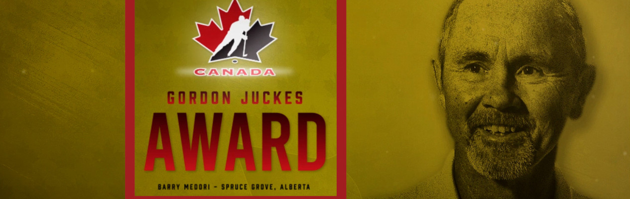 Barry Medori Honored with Hockey Canada Award