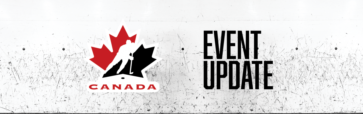 Hockey Canada Statement Announcing Fall Event Cancellations