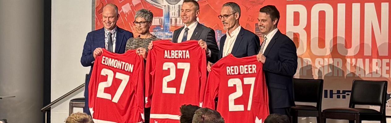 Edmonton and Red Deer to Host 2027 IIHF World Junior Championship