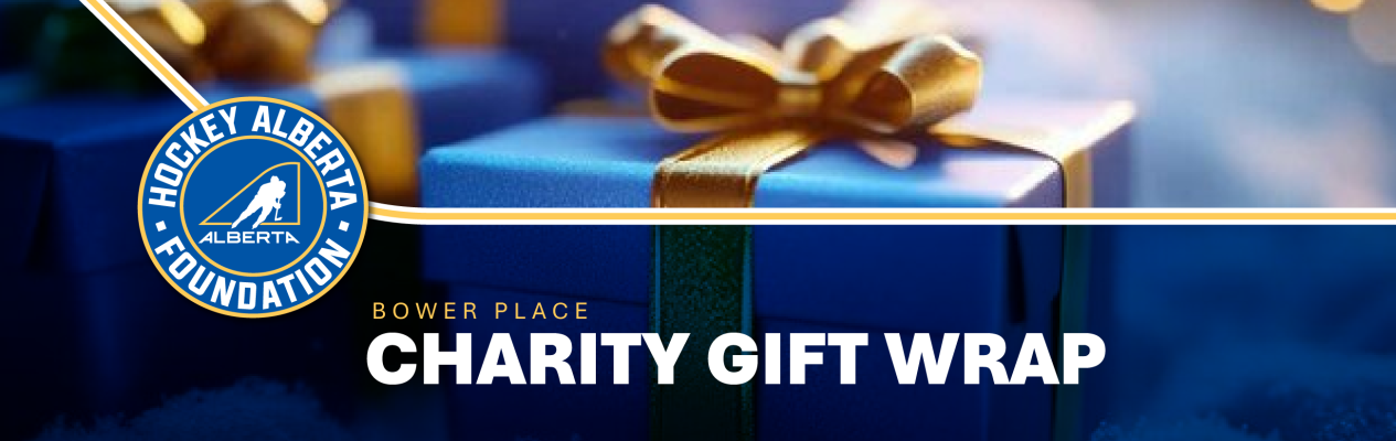 Hockey Alberta Foundation Charity Gift Wrapping