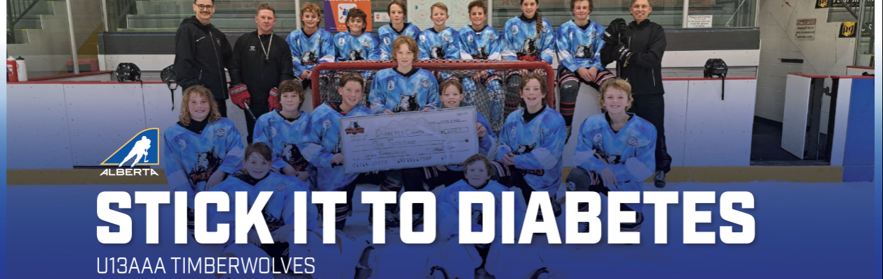Stick It to Diabetes: U13 AAA Timberwolves Show Hockey’s True Impact