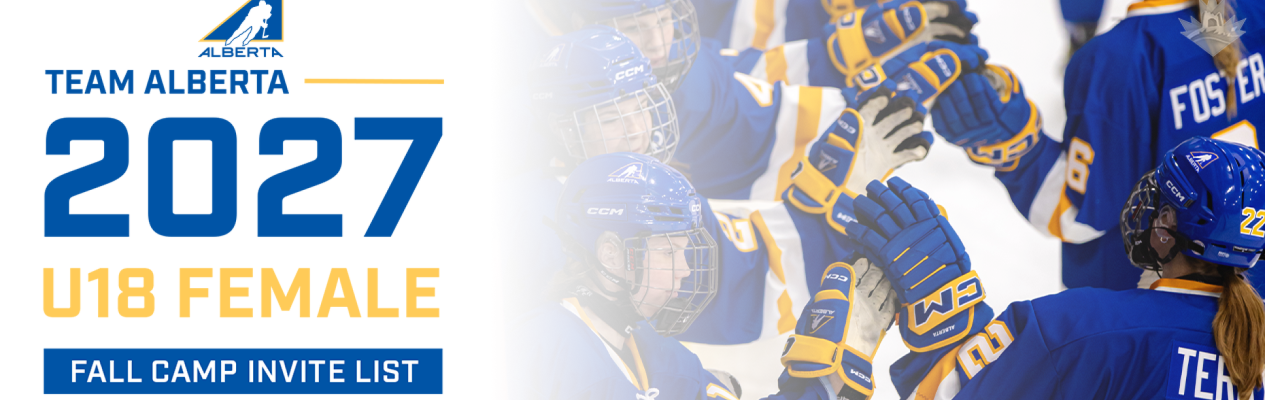 Twenty-eight athletes named to 2027 Team Alberta Under-18 Female Fall Camp