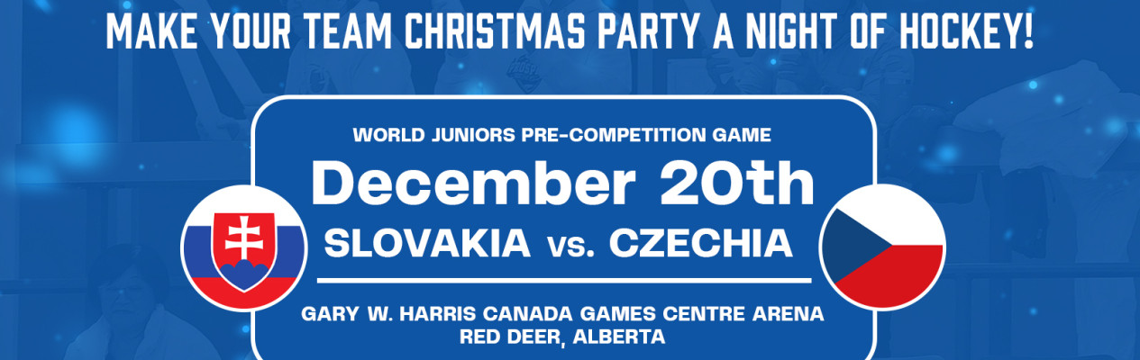Hockey Alberta Offering Holiday Party Packages to World Juniors Pre-Tournament Game