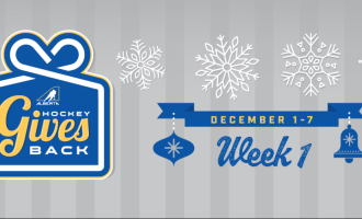 Hockey Gives Back: Teams Spreading Holiday Cheer