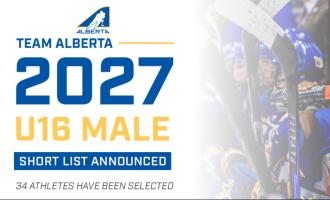 Thirty-four athletes named to 2027 Team Alberta Under-16 Male Shortlist